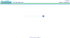 Desktop Screenshot of fr.coolclips.com